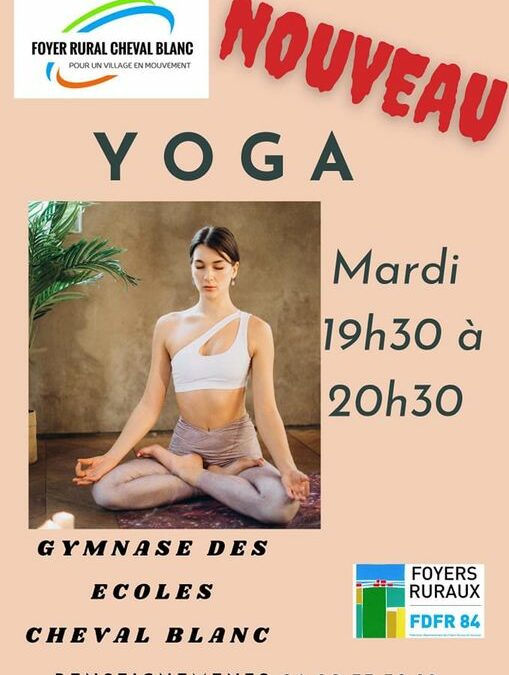 Nouvelle activité: YOGA