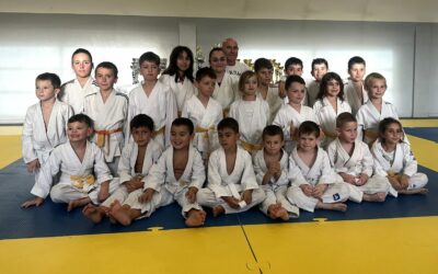 Amitié et partage pour le stage Judo d’octobre
